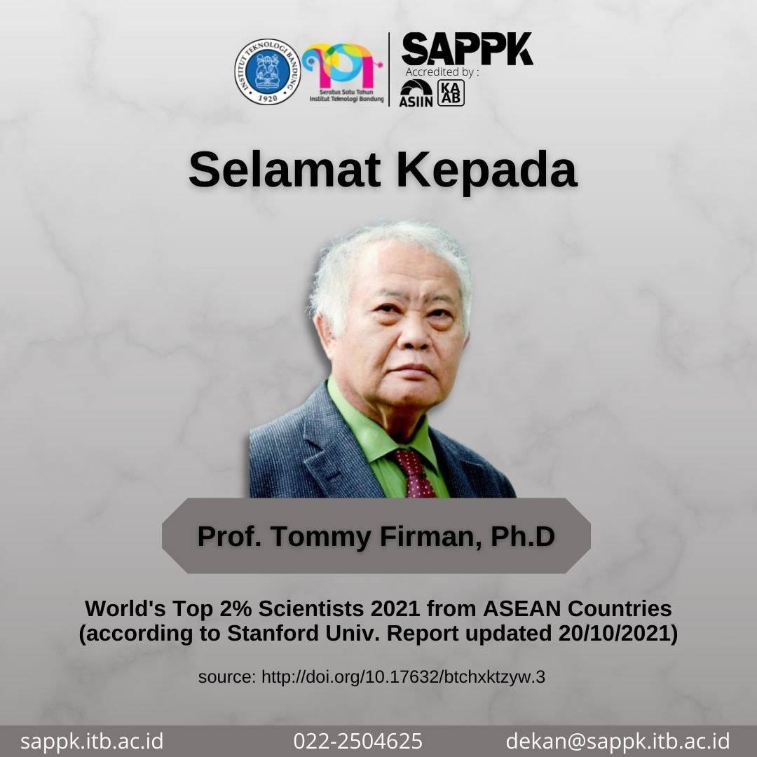 World’s Top 2% Scientists 2021 from ASEAN Countries