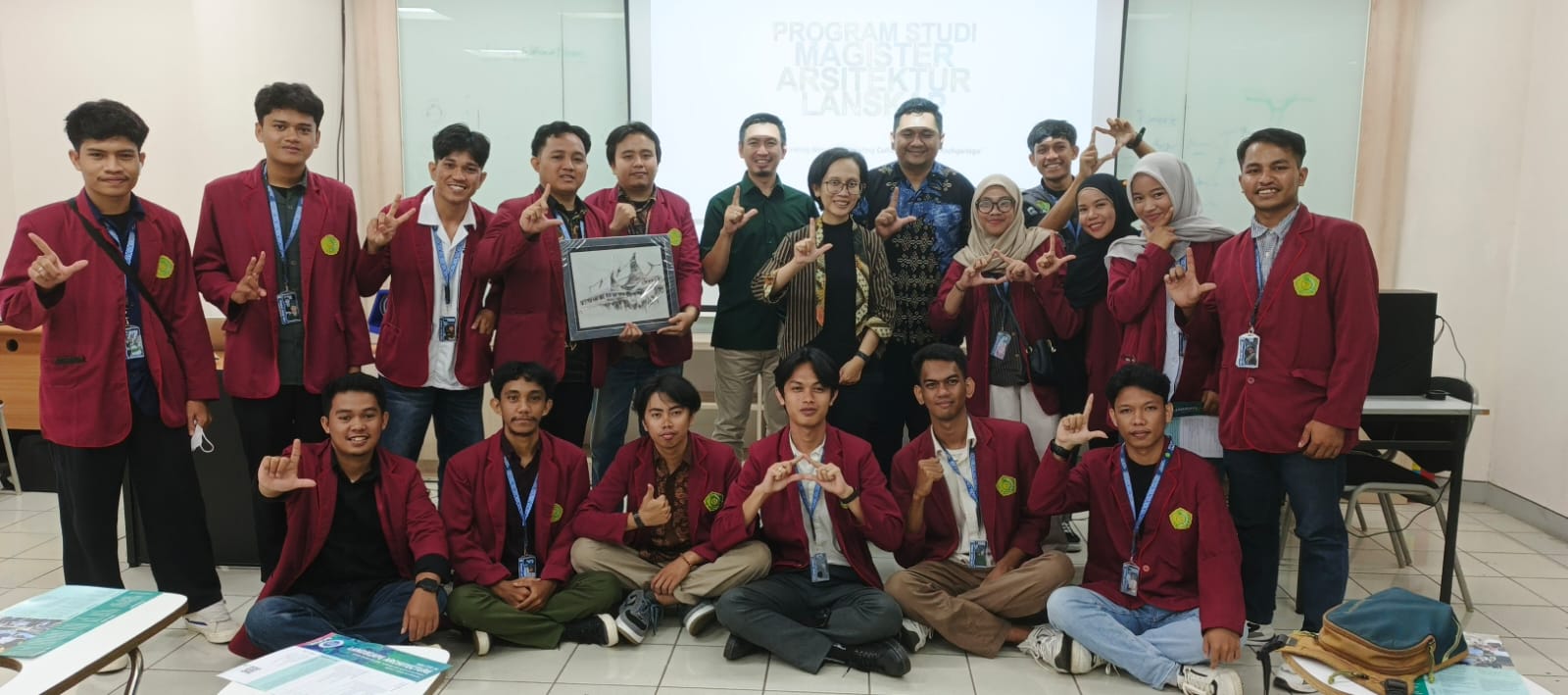 Kunjungan Mahasiswa Arsitektur Universitas Kendari Sulawesi ke Prodi Arsitektur Lanskap ITB