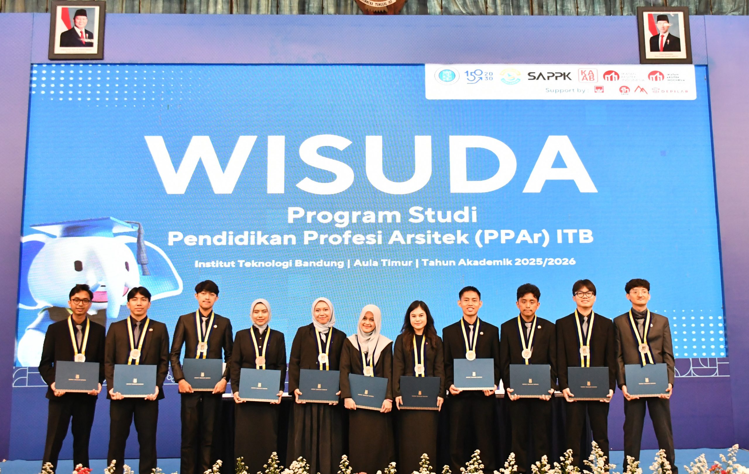 Wisuda Program Profesi Arsitek (PPAr) ITB Tahun Akademik 2025/2026