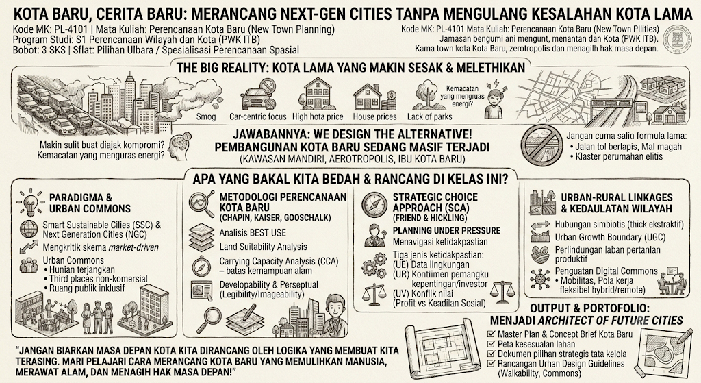 Kota Baru, Cerita Baru: Merancang Next-Gen Cities Tanpa Mengulang Kesalahan Kota Lama