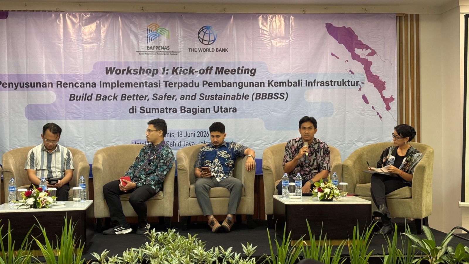 SAPPK ITB Lecturer Shares Insights on Resilient Post-Disaster Infrastructure at Bappenas Kick-Off Workshop