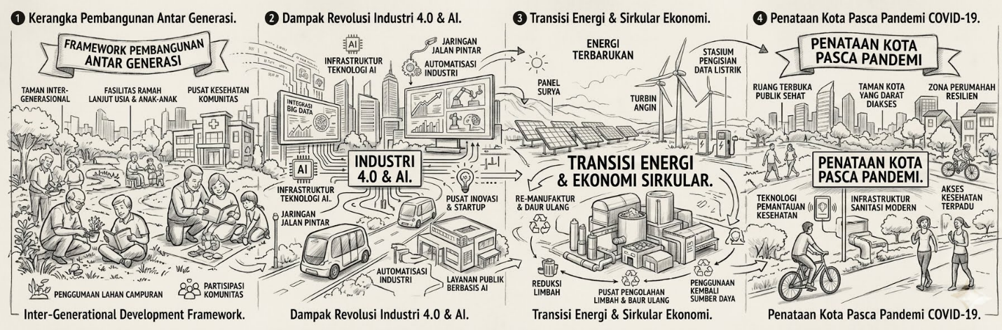 Kota Indonesia di Usia 81 Tahun: Saatnya Beralih ke Kota Generasi Mendatang (the next generation cities)